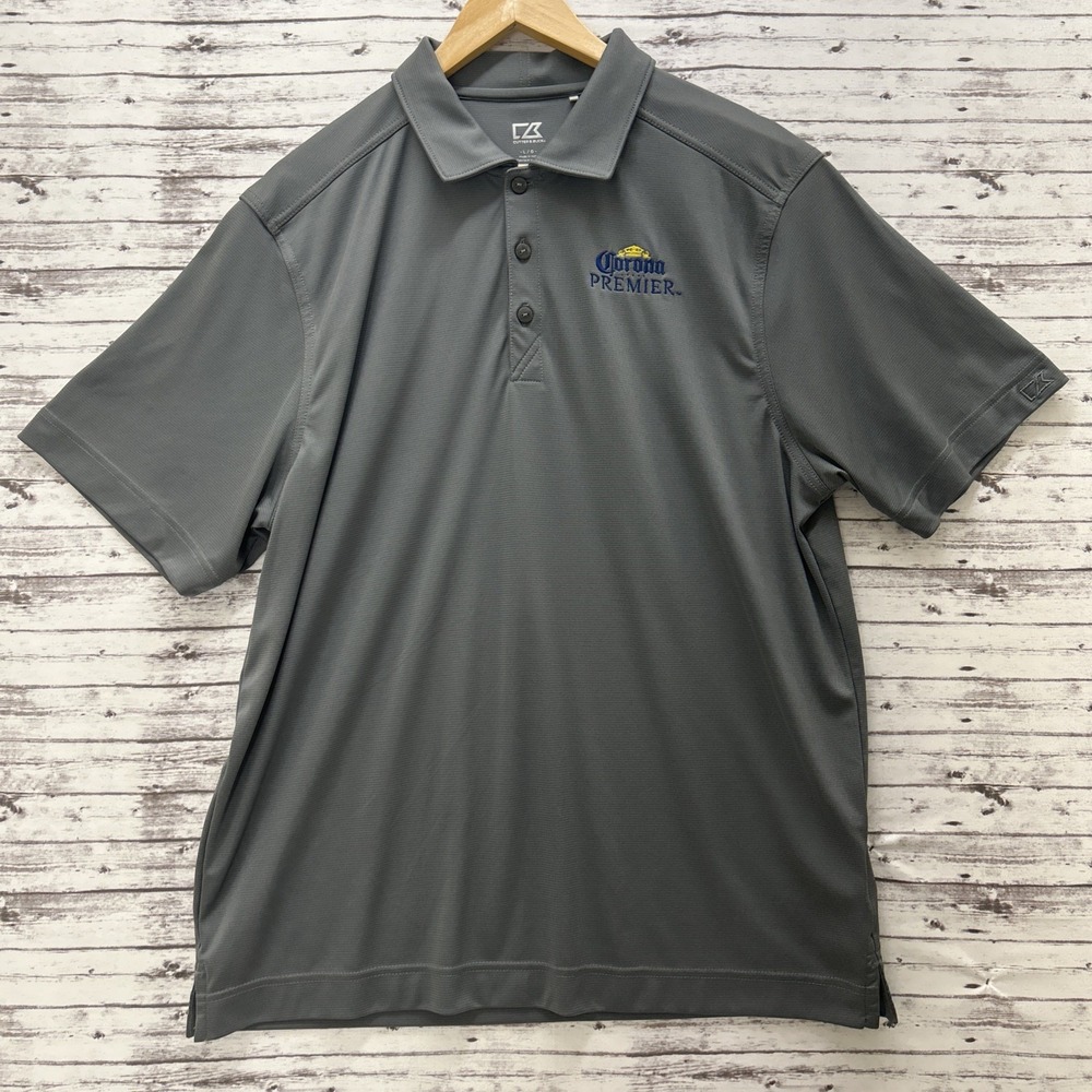 Cutter & Buck Gray Polo Shirt